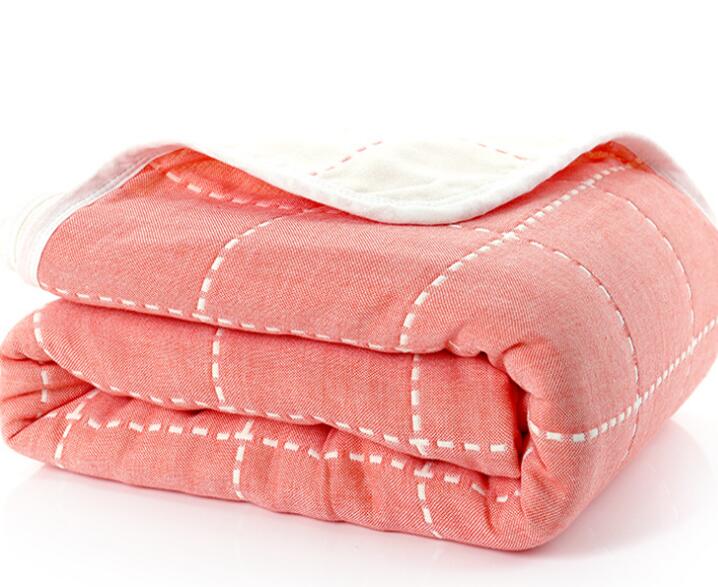 Newborn Baby Blankets 6 Layers Thick