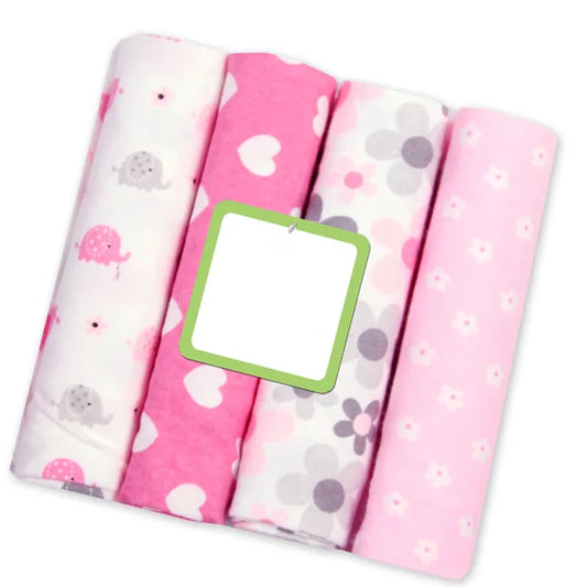 Newborn 4Pcs Baby Blankets