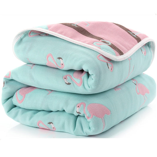 Newborn Baby Blankets 6 Layers Thick