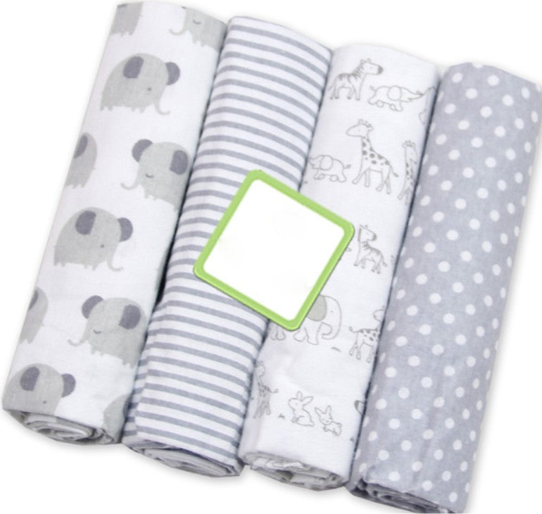 Newborn 4Pcs Baby Blankets