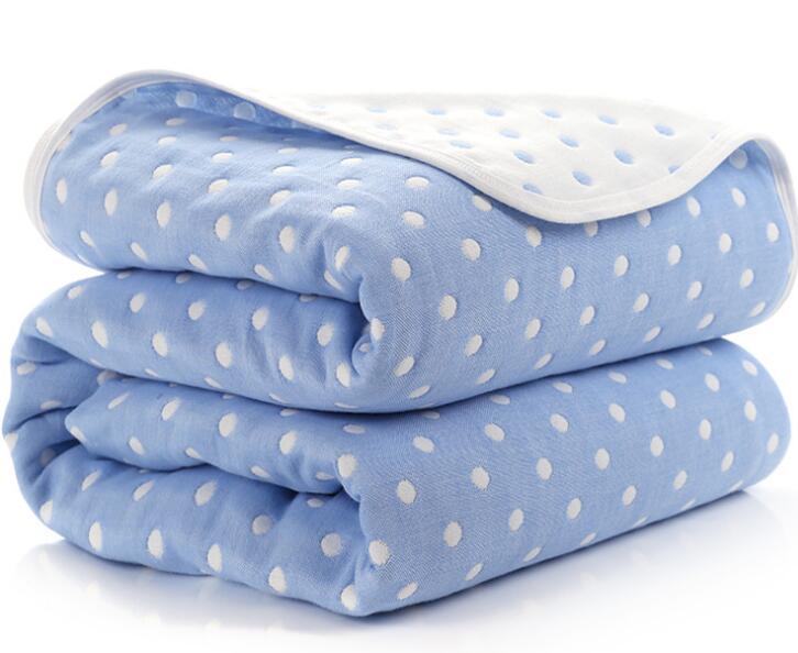 Newborn Baby Blankets 6 Layers Thick