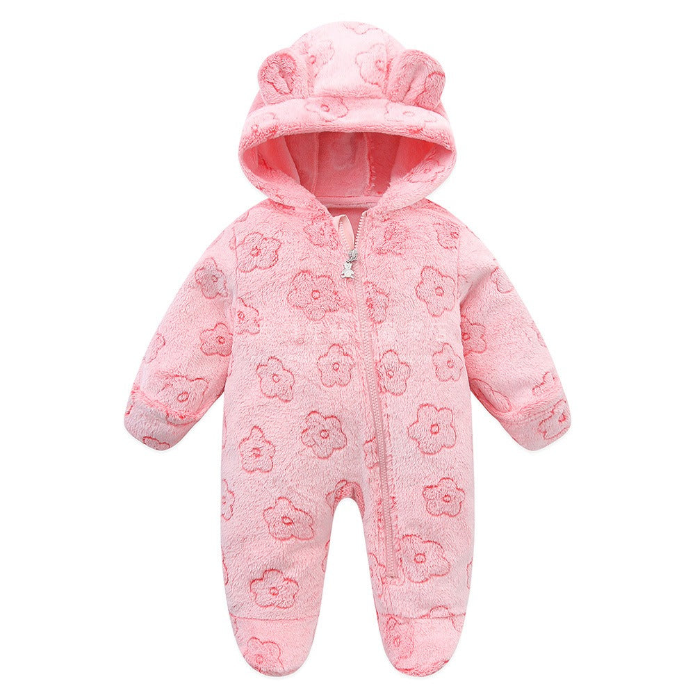 Baby Hooded jumpsuit