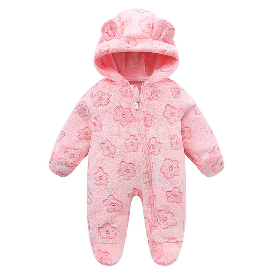 Baby Hooded jumpsuit