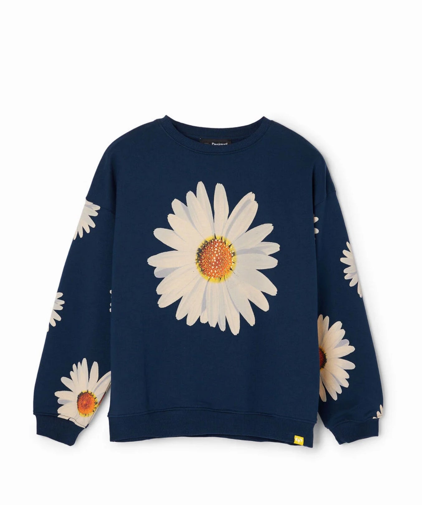 Desigual OVERSIZE DAISY SWEATSHIRT