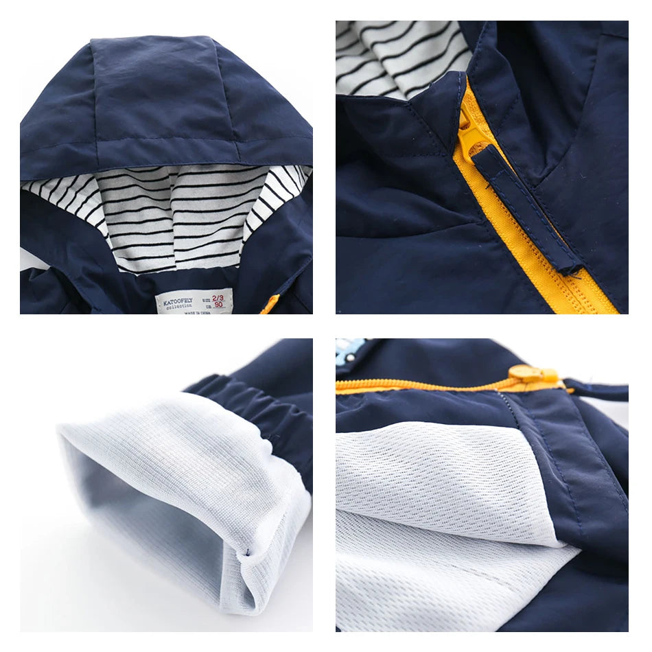 Toddler Hooded Windbreaker